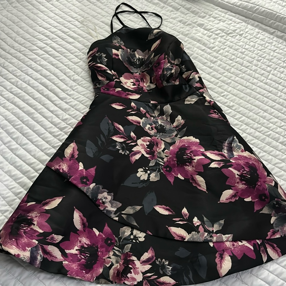 SPEECHLESS BLACK SZ 1 DRESS